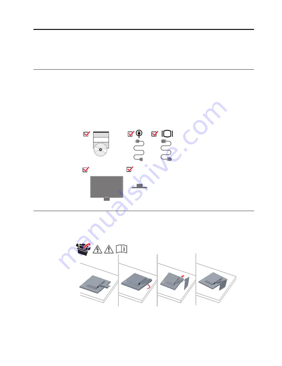 Lenovo ThinkVision LT2013s Wide Скачать руководство пользователя страница 5