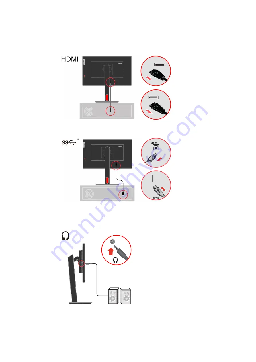 Lenovo ThinkVision T22i-30 Скачать руководство пользователя страница 14