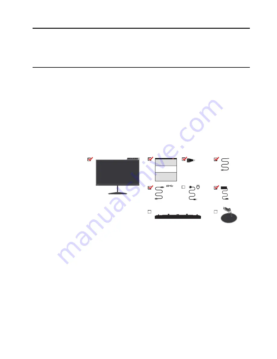 Lenovo ThinkVision X24 Pro User Manual Download Page 5