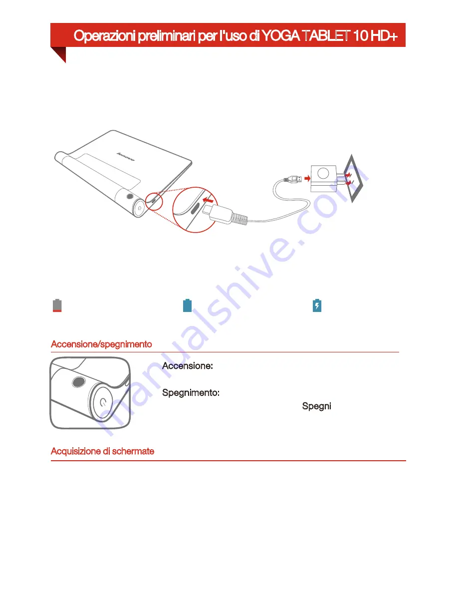 Lenovo YOGA TABLET 10 HD+ Safety, Warranty & Quick Start Manual Download Page 39