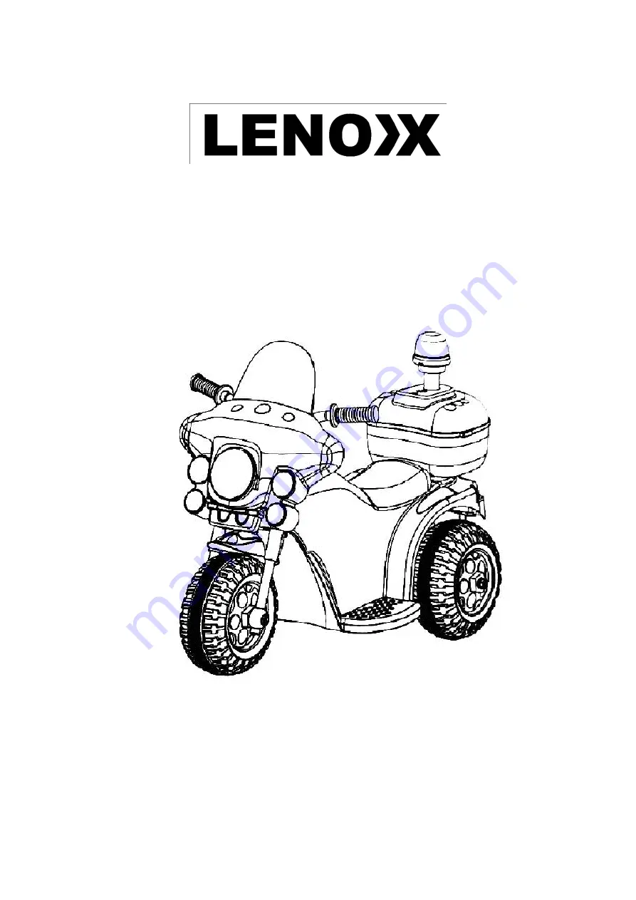 Lenoxx 90313 Скачать руководство пользователя страница 1