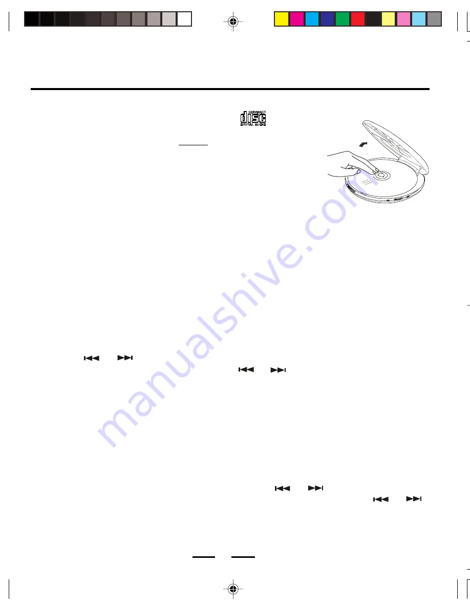 Lenoxx CD-89 Quick Instructions Download Page 2