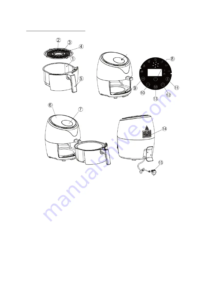 Lenoxx Healthy Choice AF540 Manual Download Page 5