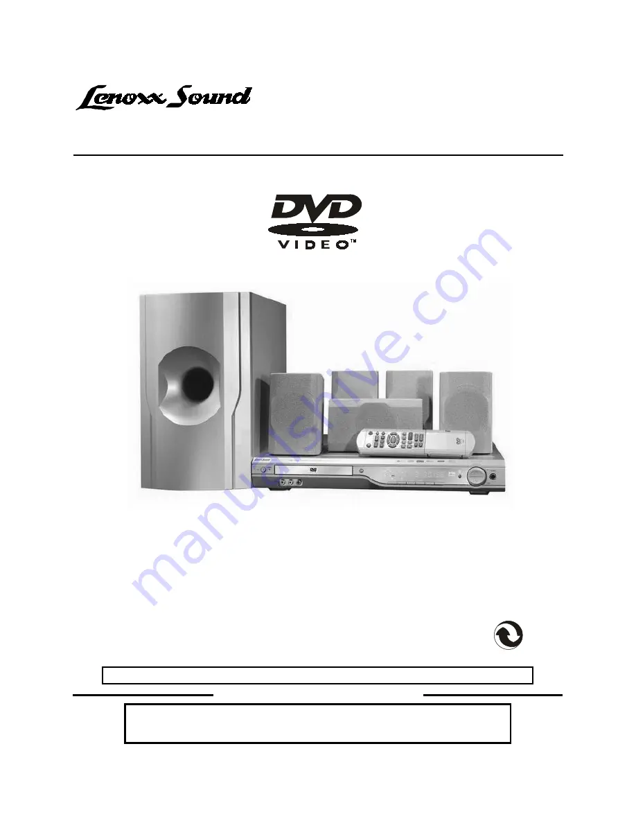 Lenoxx HT- 6OO Instruction Manual Download Page 1