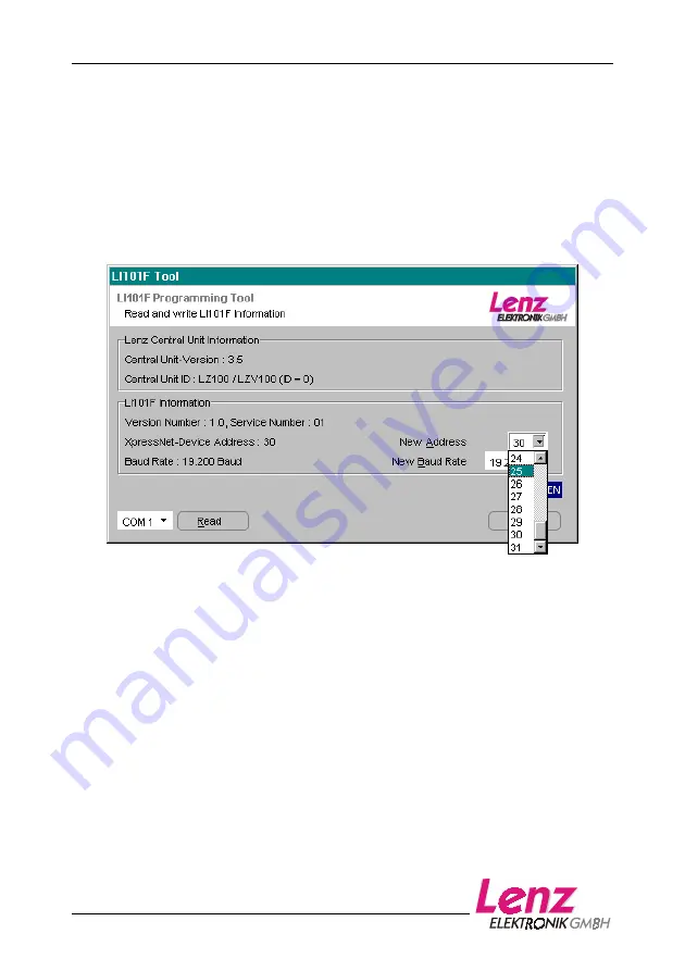 Lenz digital plus LI101F Manual Download Page 9