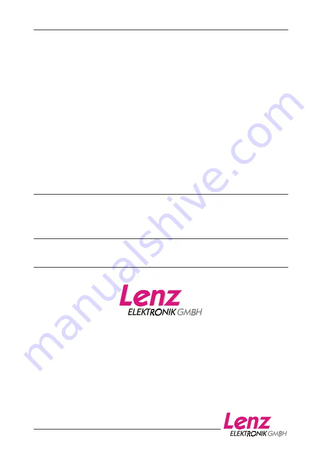 Lenz digital plus LI101F Manual Download Page 13