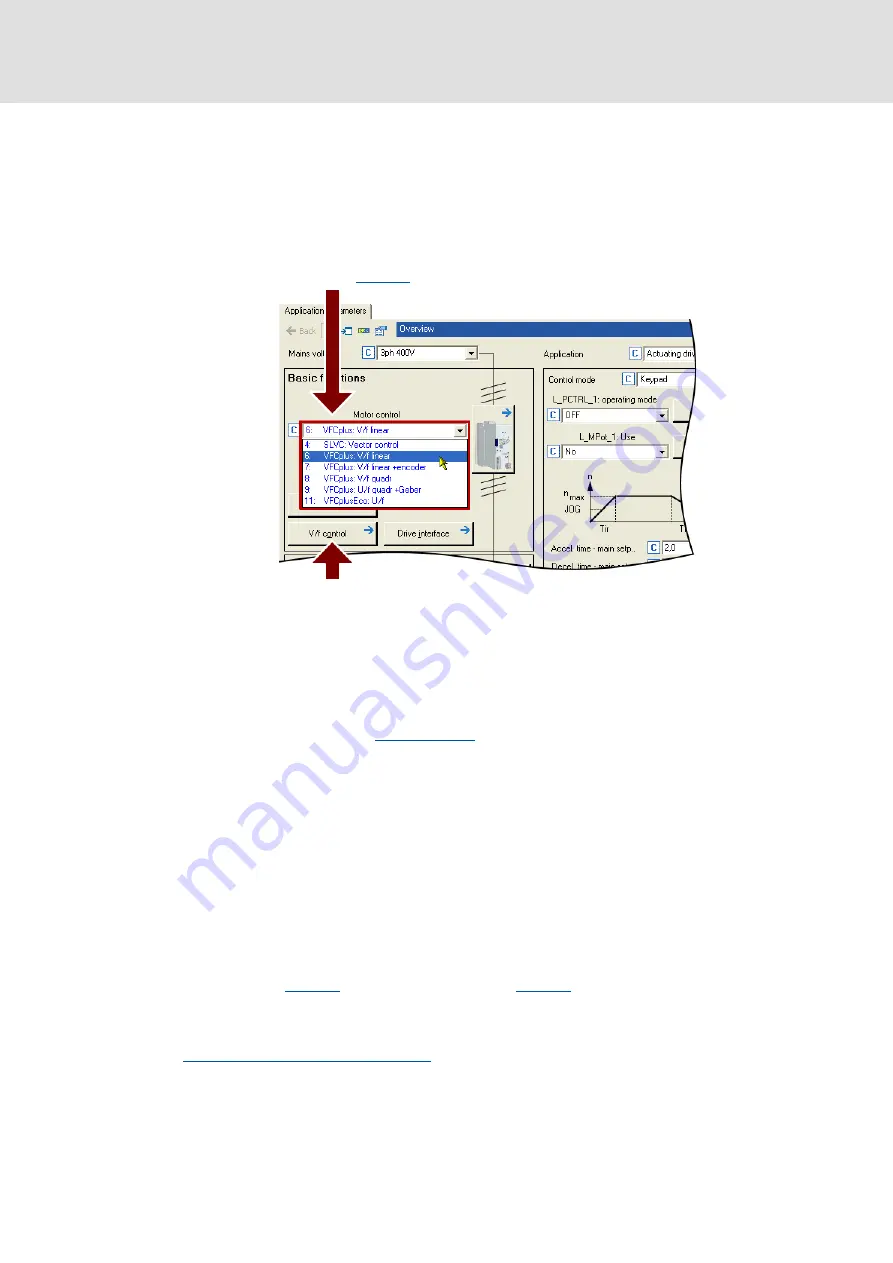 Lenze 8400 motec Series Software Manual Download Page 61