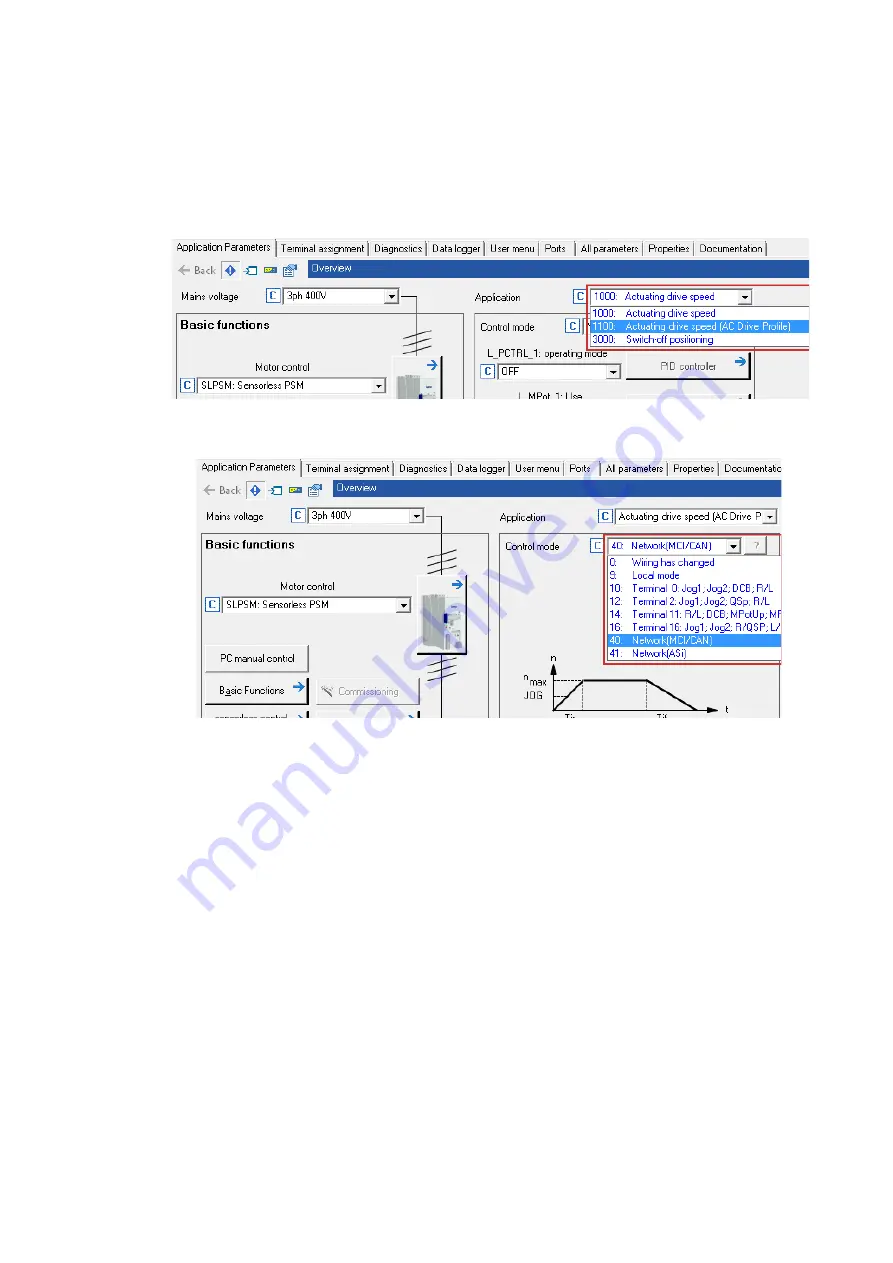 Lenze E84DGFCG Series Communications Manual Download Page 56