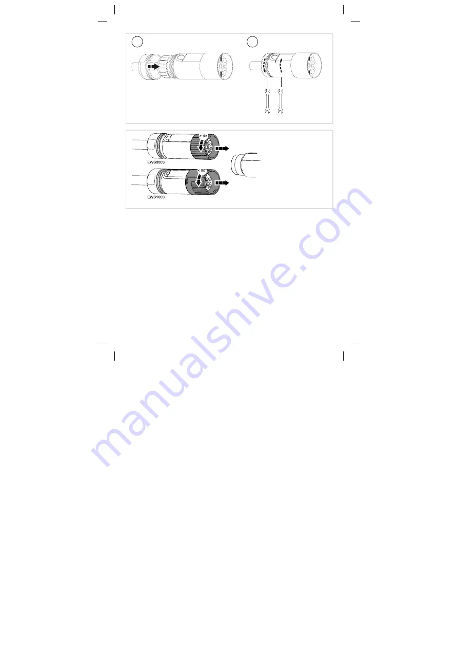 Lenze EWS0003 Mounting Instructions Download Page 10