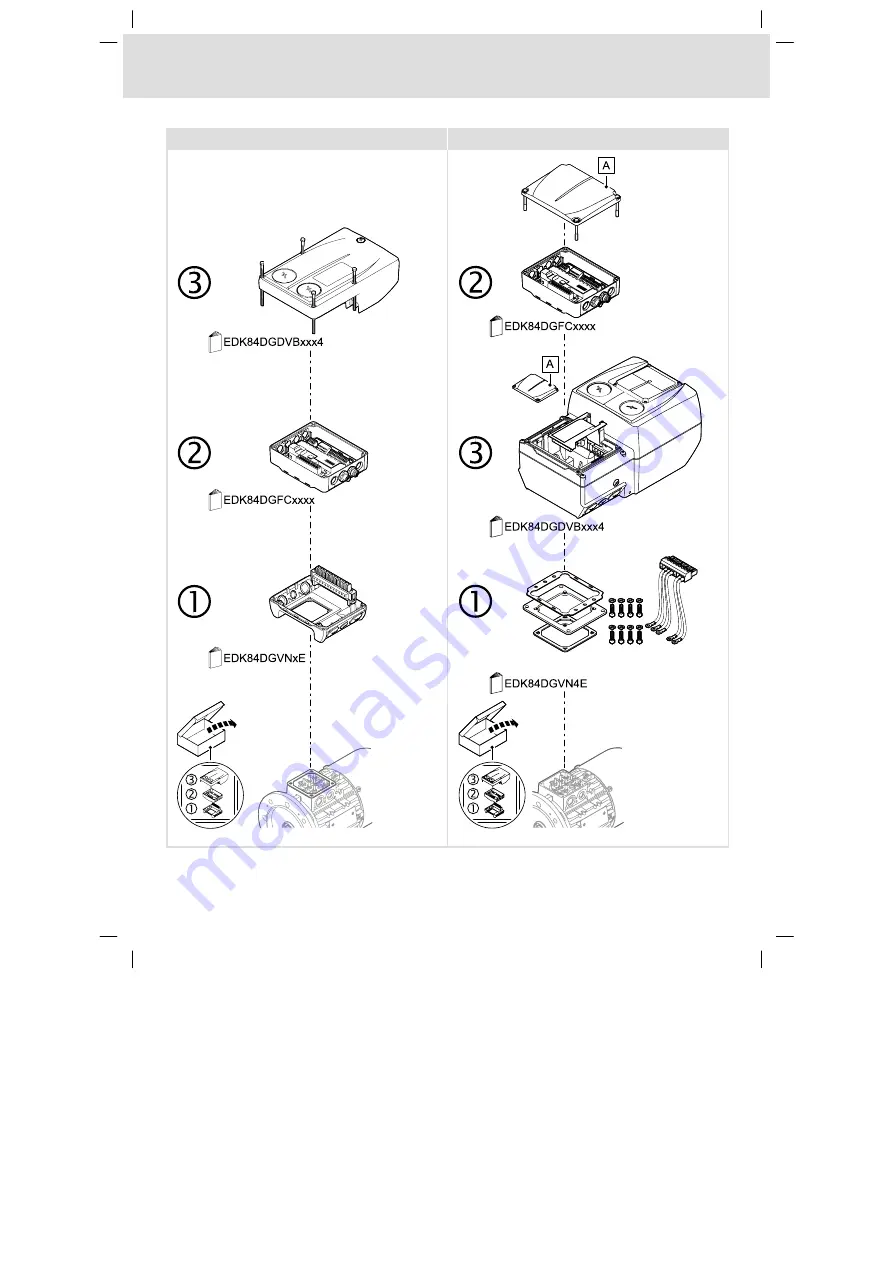 Lenze L-force 8400 E84DGFC Series Mounting Instructions Download Page 3