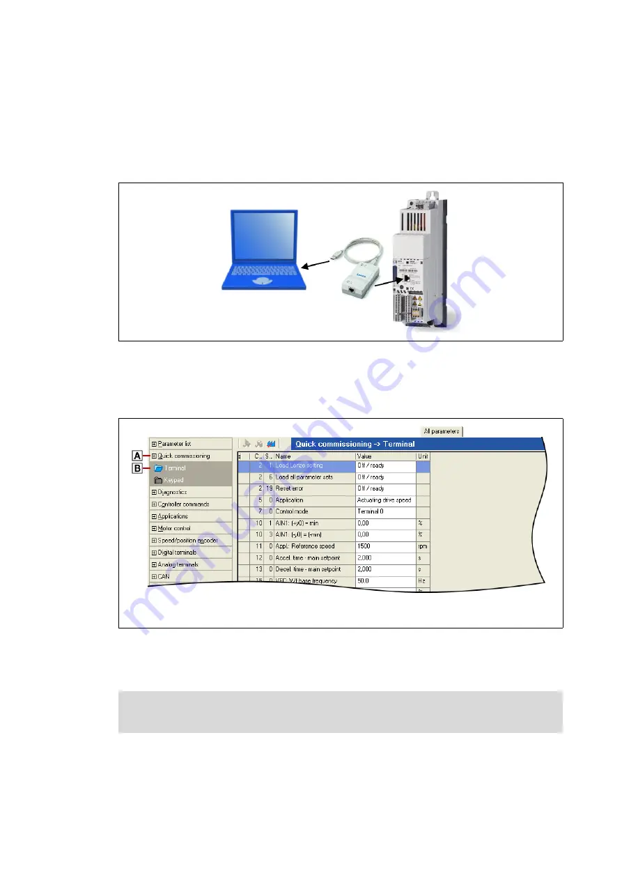 Lenze L-force 8400 Series Скачать руководство пользователя страница 38