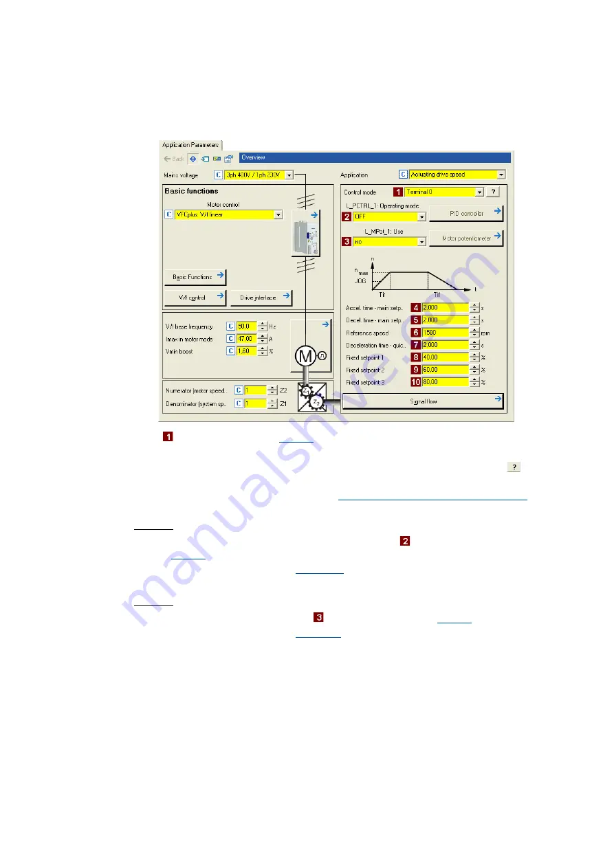 Lenze L-force 8400 Series Reference Manual Download Page 62