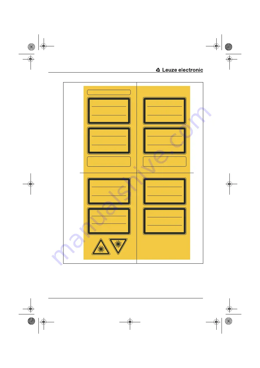 Leuze electronic 50038948 Original Operating Instructions Download Page 12