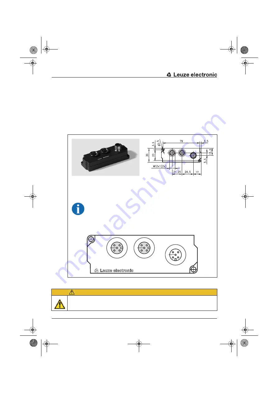 Leuze electronic 50038948 Original Operating Instructions Download Page 28