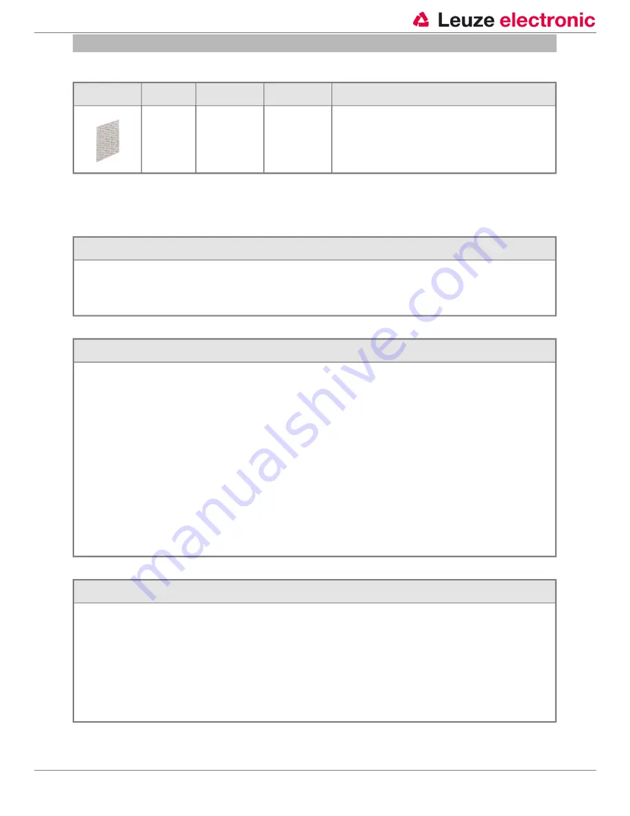 Leuze electronic 50120754 Instruction Manual Download Page 12