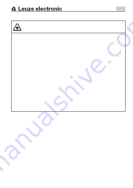 Leuze electronic 50129661 Manual Download Page 29