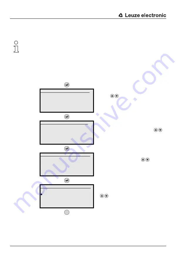 Leuze electronic AMS 307i 120 Operating Instructions Manual Download Page 53