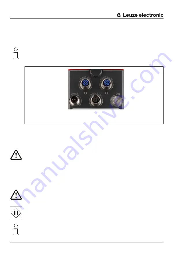 Leuze electronic AMS 308i Technical Description Download Page 41