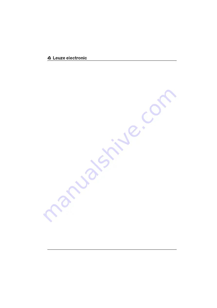 Leuze electronic BCL548i Manual Download Page 8