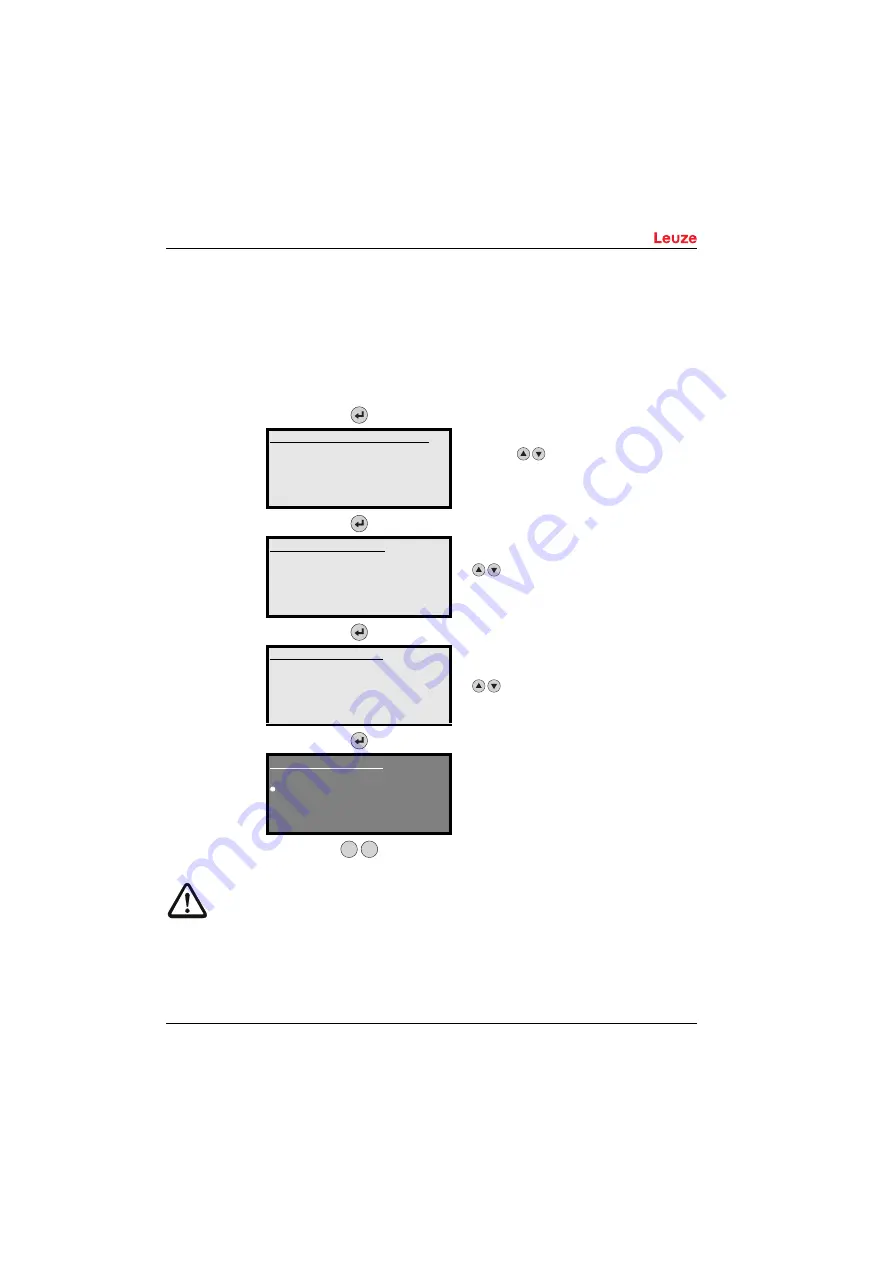 Leuze 50113709 Original Operating Instructions Download Page 55