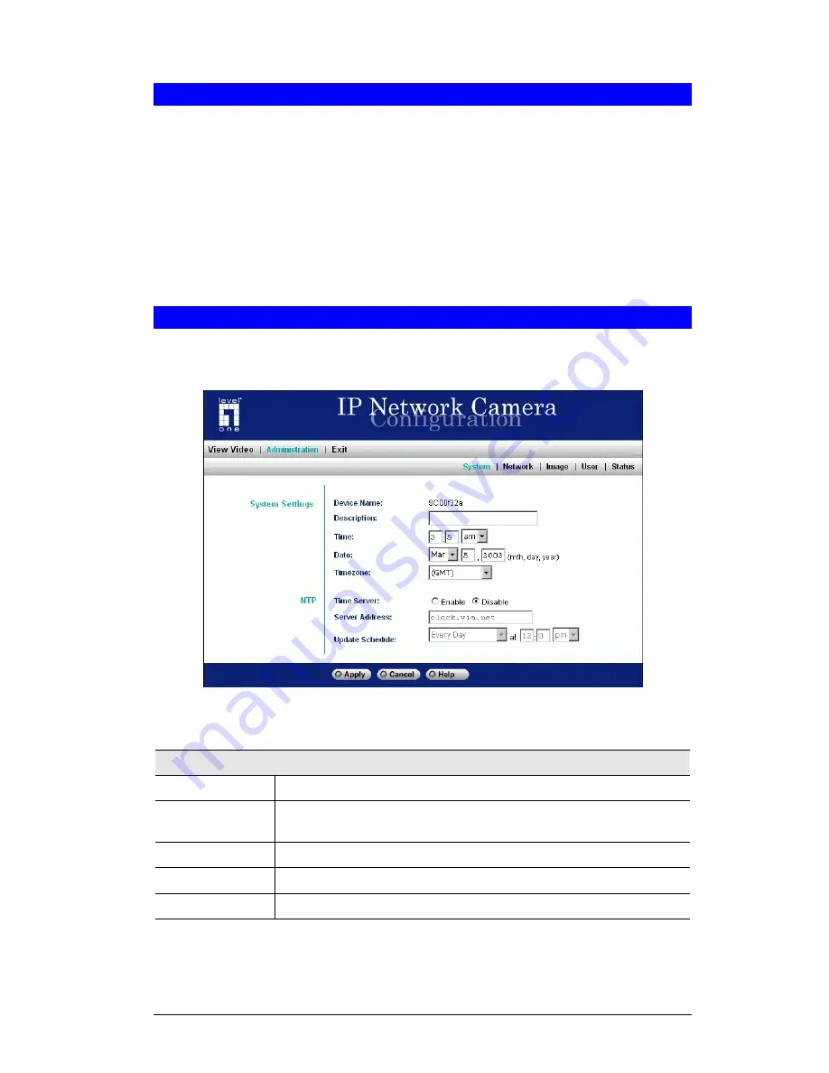 LevelOne FCS-1000 User Manual Download Page 24