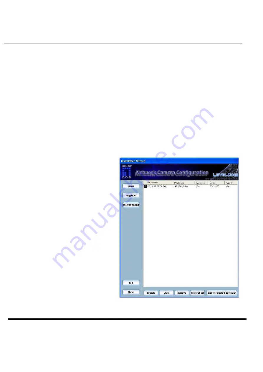 LevelOne FCS-1050 User Manual Download Page 6