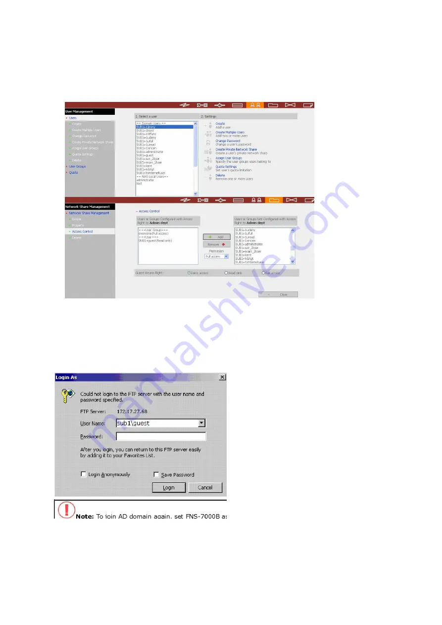 LevelOne FNS-7000B User Manual Download Page 104