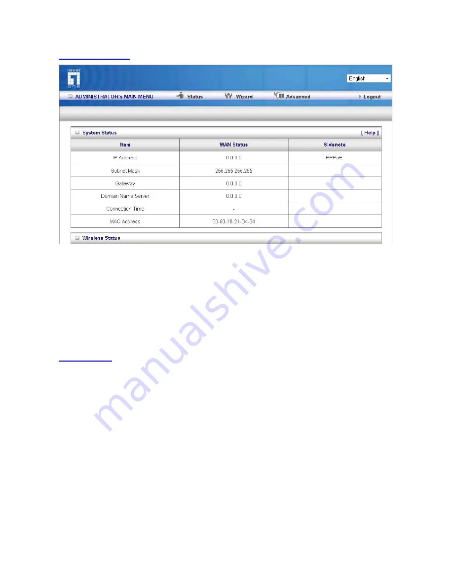 LevelOne WGR-6012 User Manual Download Page 21