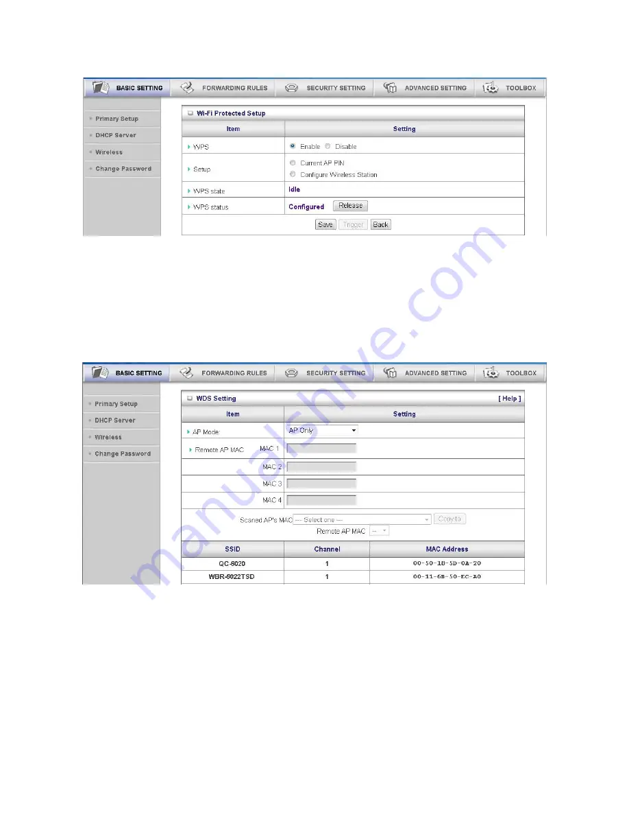 LevelOne WGR-6012 User Manual Download Page 31