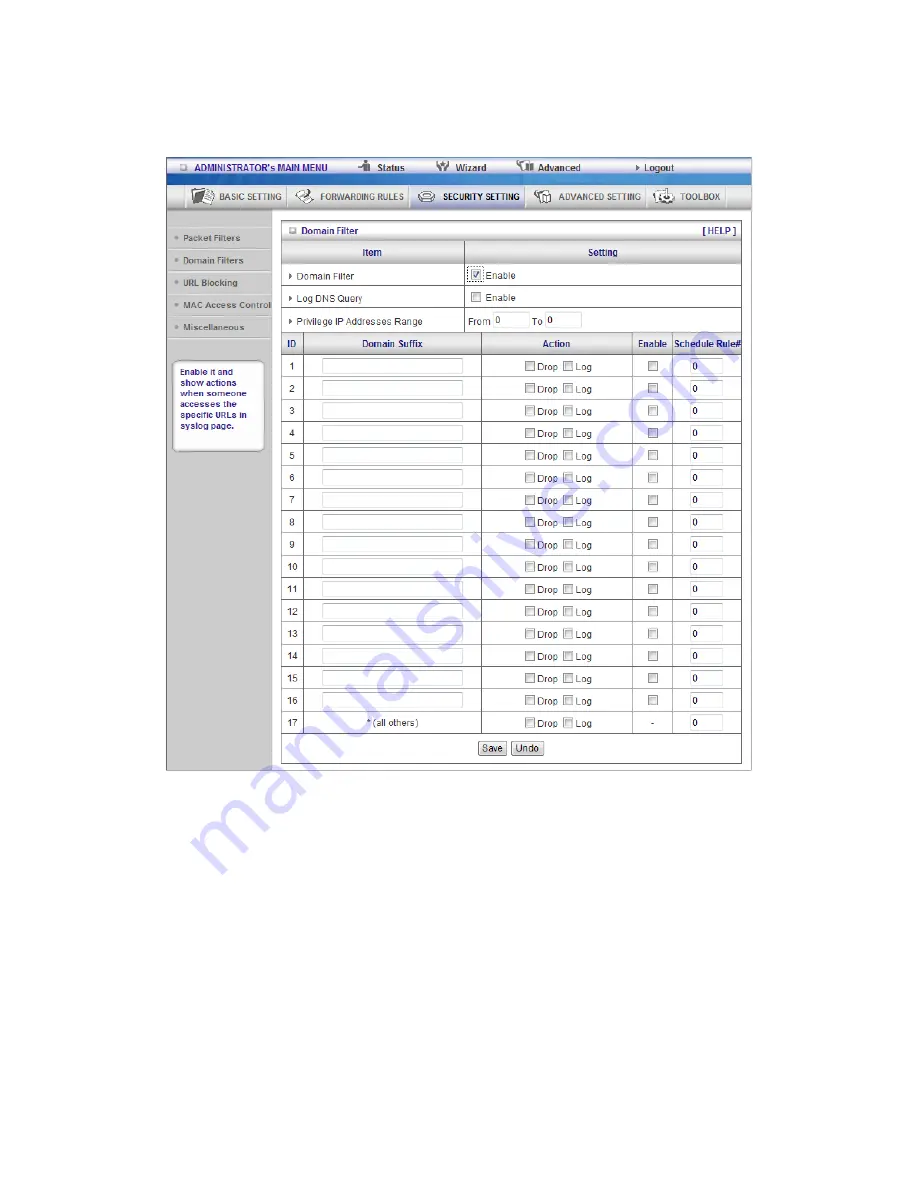 LevelOne WGR-6013 User Manual Download Page 63