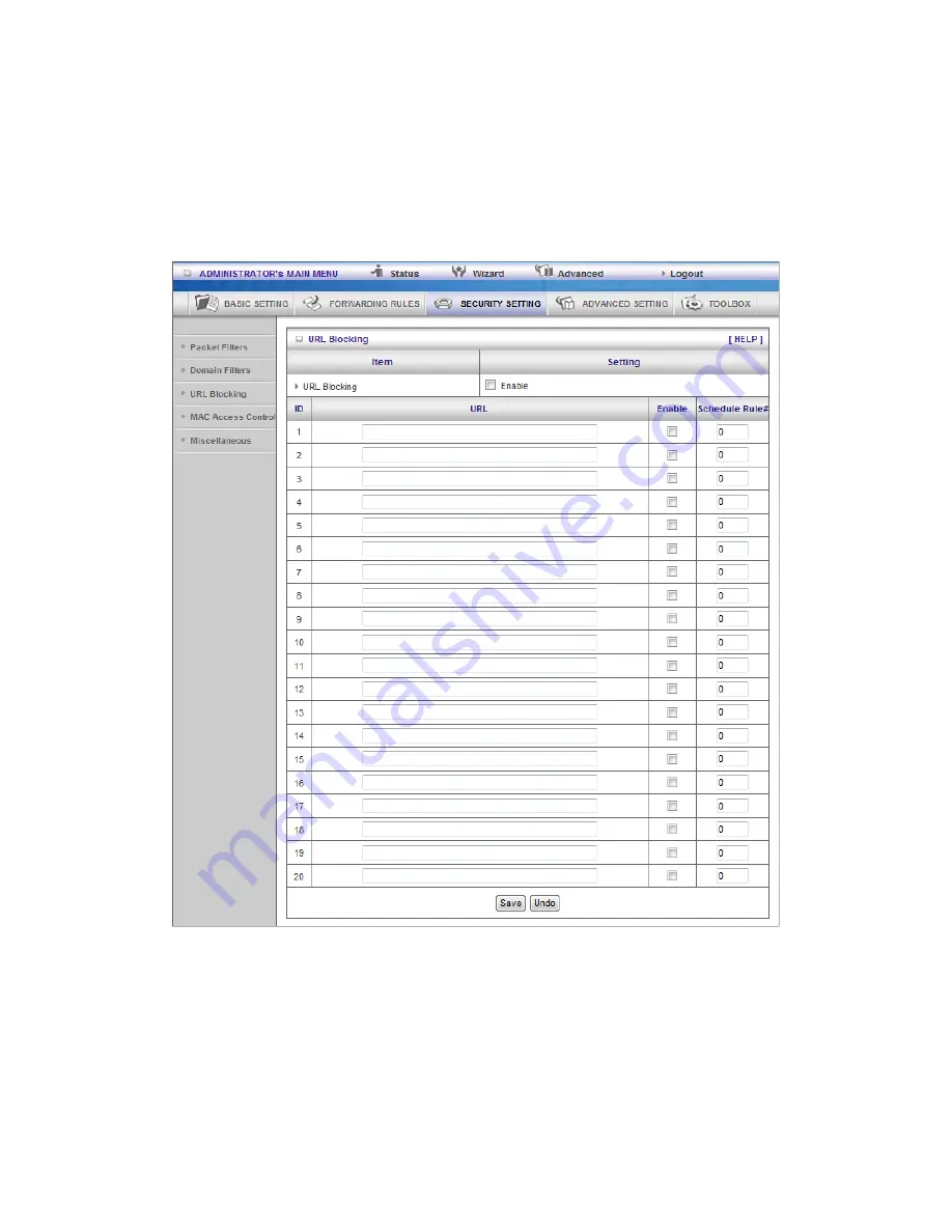 LevelOne WGR-6013 User Manual Download Page 65