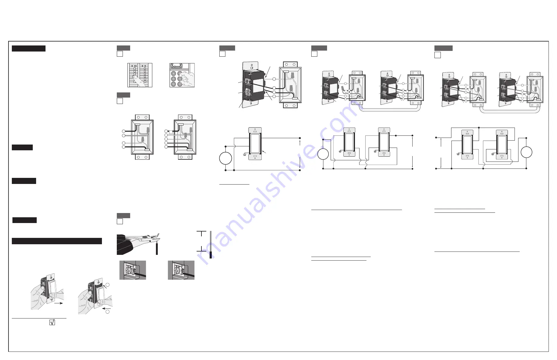 Leviton decora smart DW15S Скачать руководство пользователя страница 2