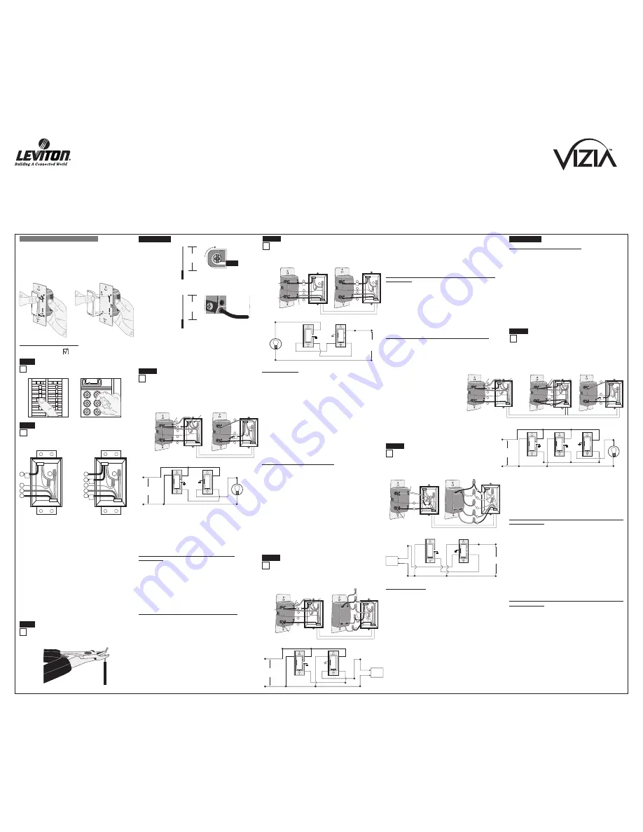 Leviton VZ00R-10 Installation Instructions Download Page 1