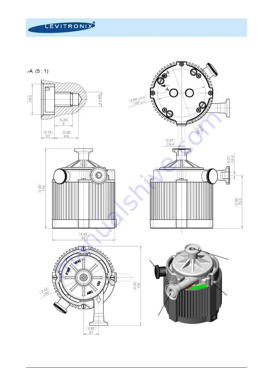 Levitronix PuraLev 200SU User Manual Download Page 9