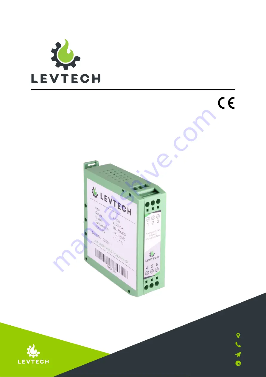 LEVTECH LSP-TST Скачать руководство пользователя страница 1