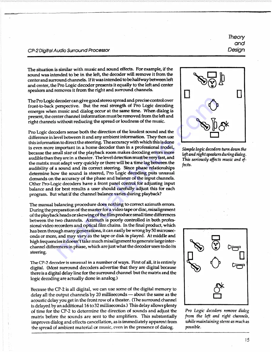 Lexicon CP-2 Owner'S Manual Download Page 16