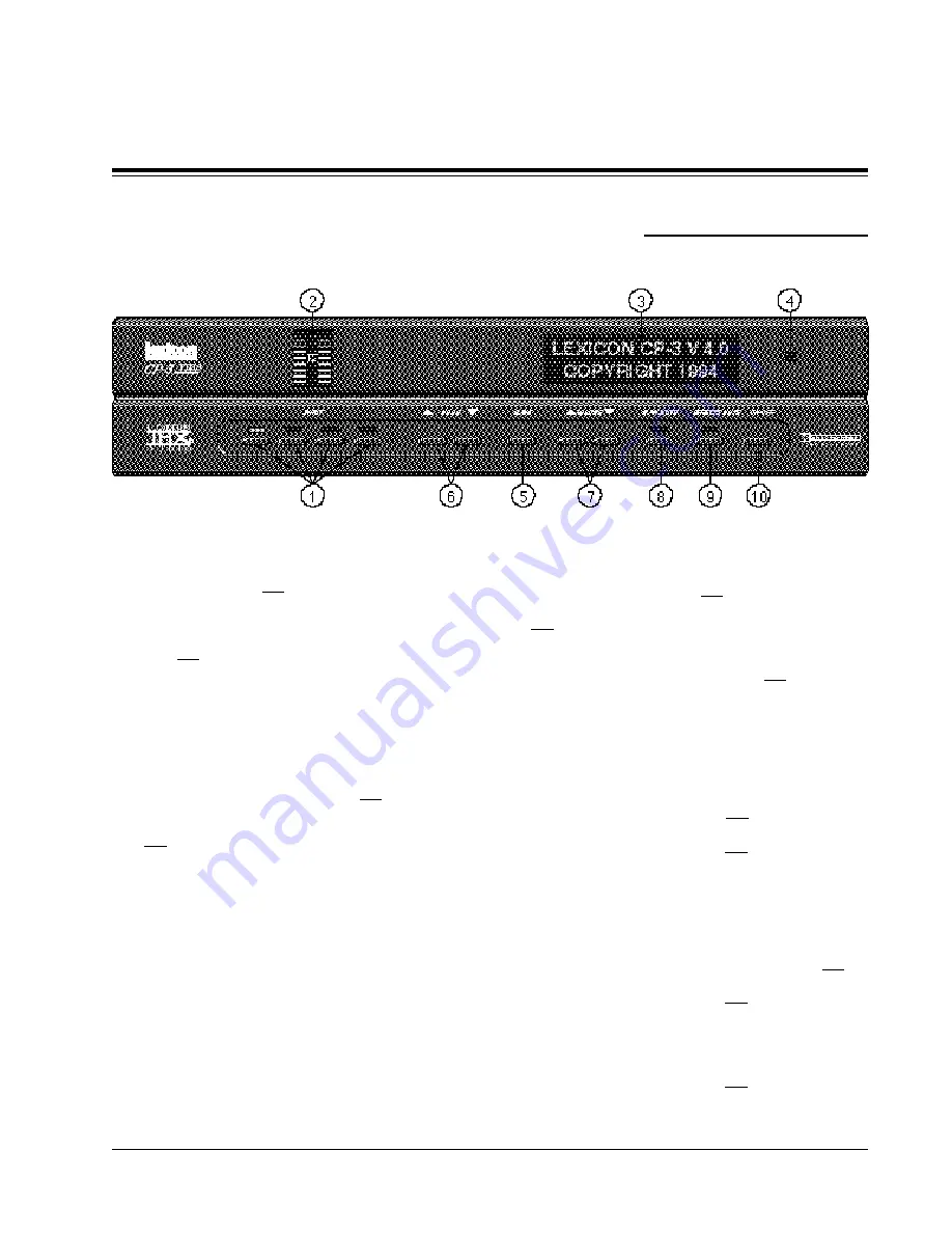 Lexicon CP-3 PLUS - THEORY AND DESIGN REV 2 Owner'S Manual Download Page 12