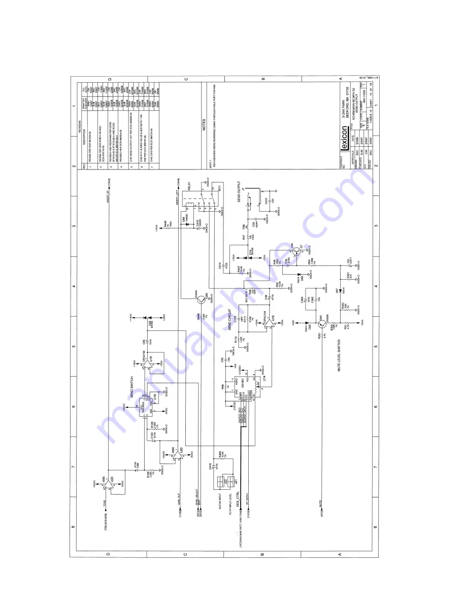 Lexicon MPX G2 Service Manual Download Page 129