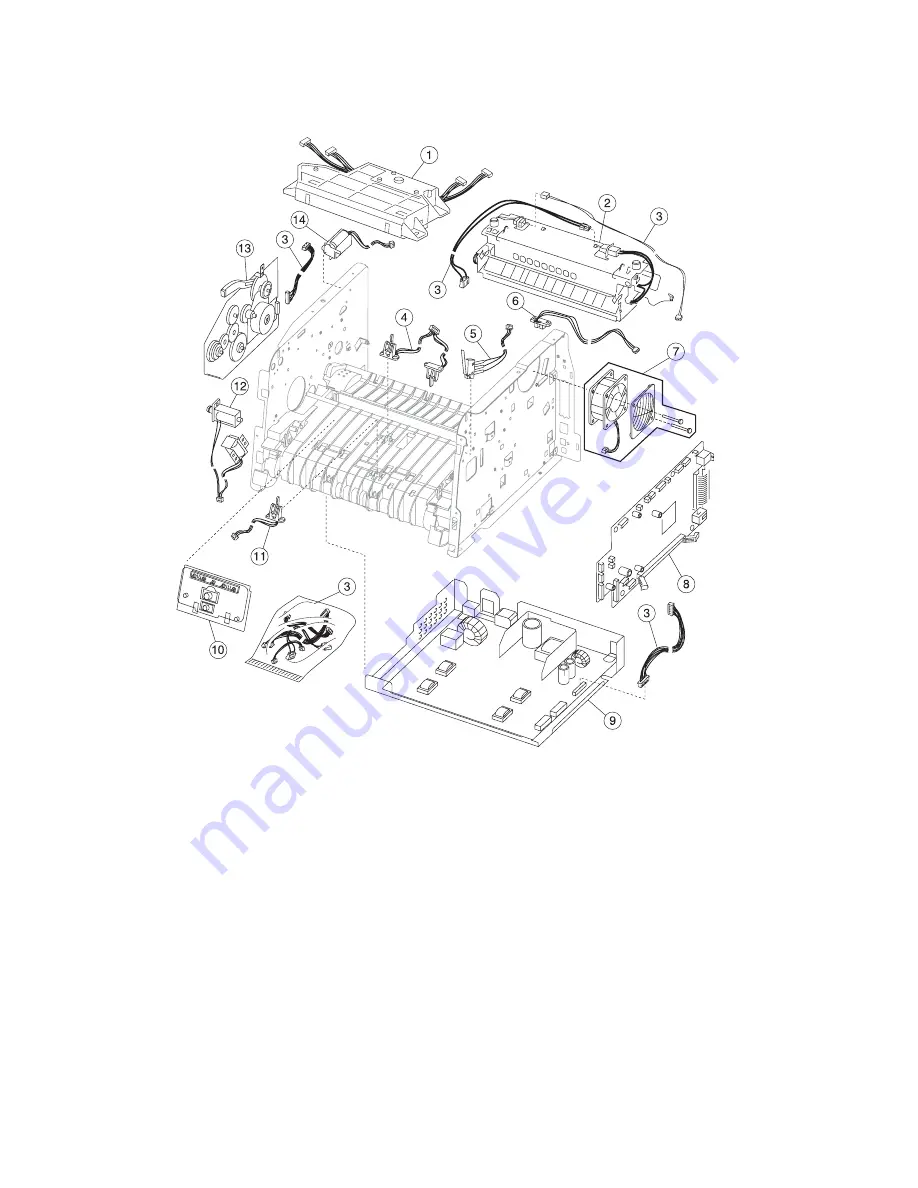 Lexmark 250d - E B/W Laser Printer Service Manual Download Page 150