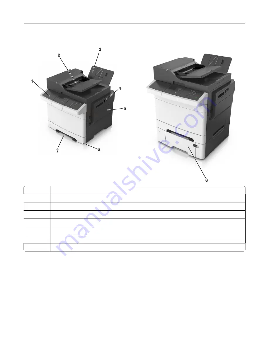 Lexmark CX211 Скачать руководство пользователя страница 11