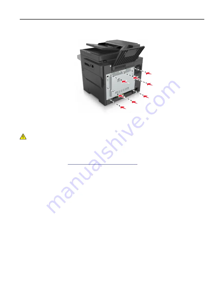 Lexmark CX211 User Manual Download Page 18