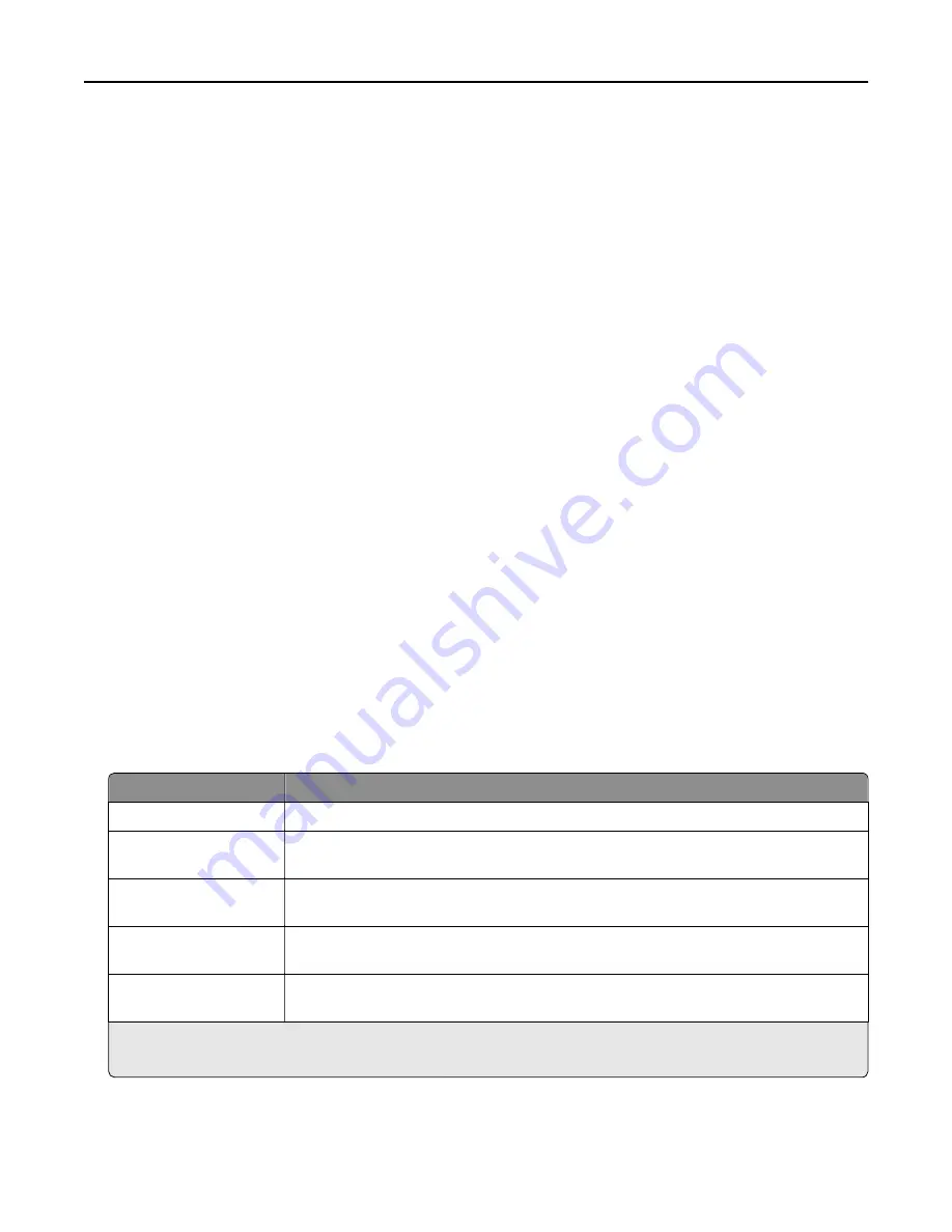 Lexmark CX211 User Manual Download Page 161