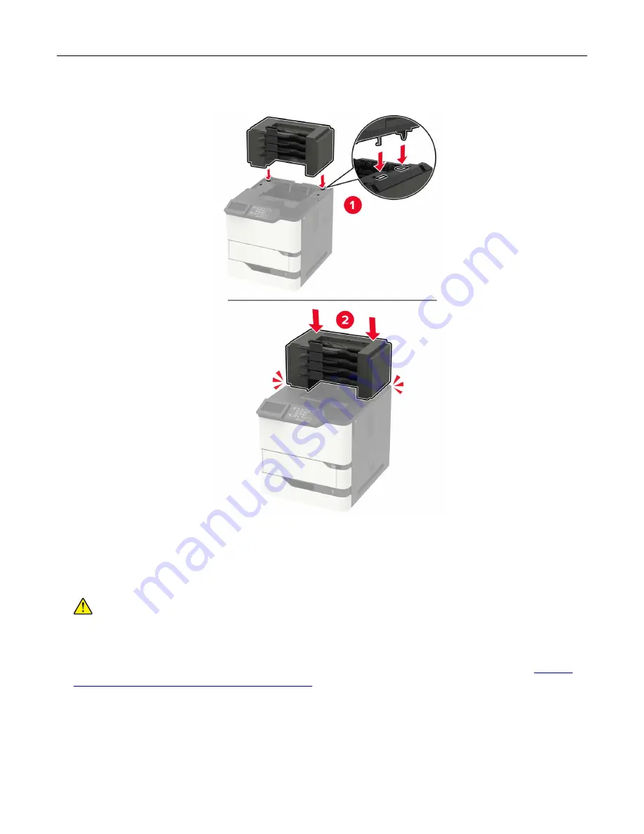 Lexmark M5255 User Manual Download Page 200