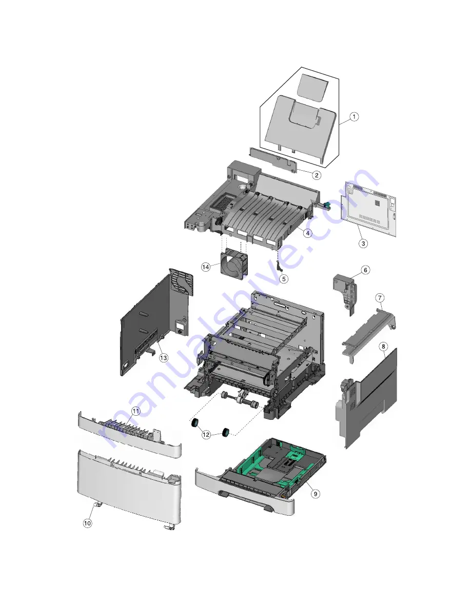 Lexmark XC2130 Service Manual Download Page 3