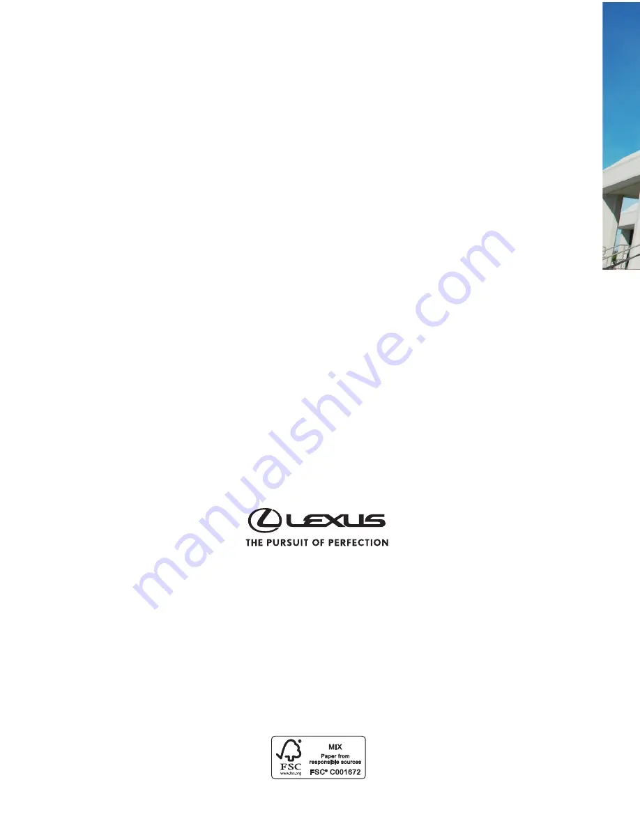 Lexus 2013 ES 300h Warranty And Services Manual Download Page 82