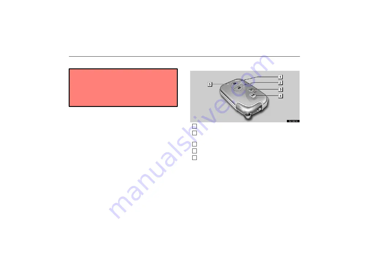 Lexus GS300 User Manual Download Page 49