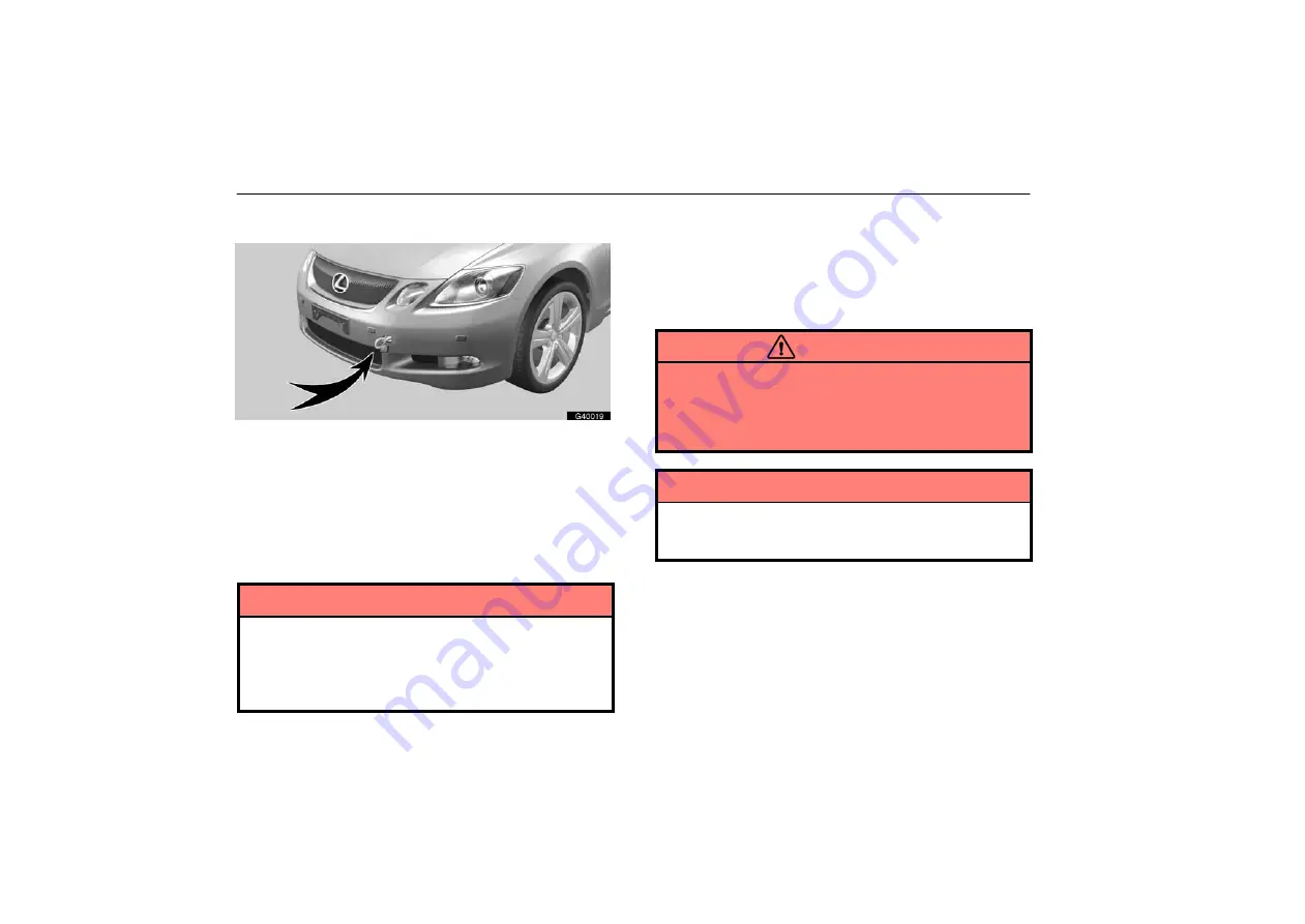 Lexus GS300 User Manual Download Page 507