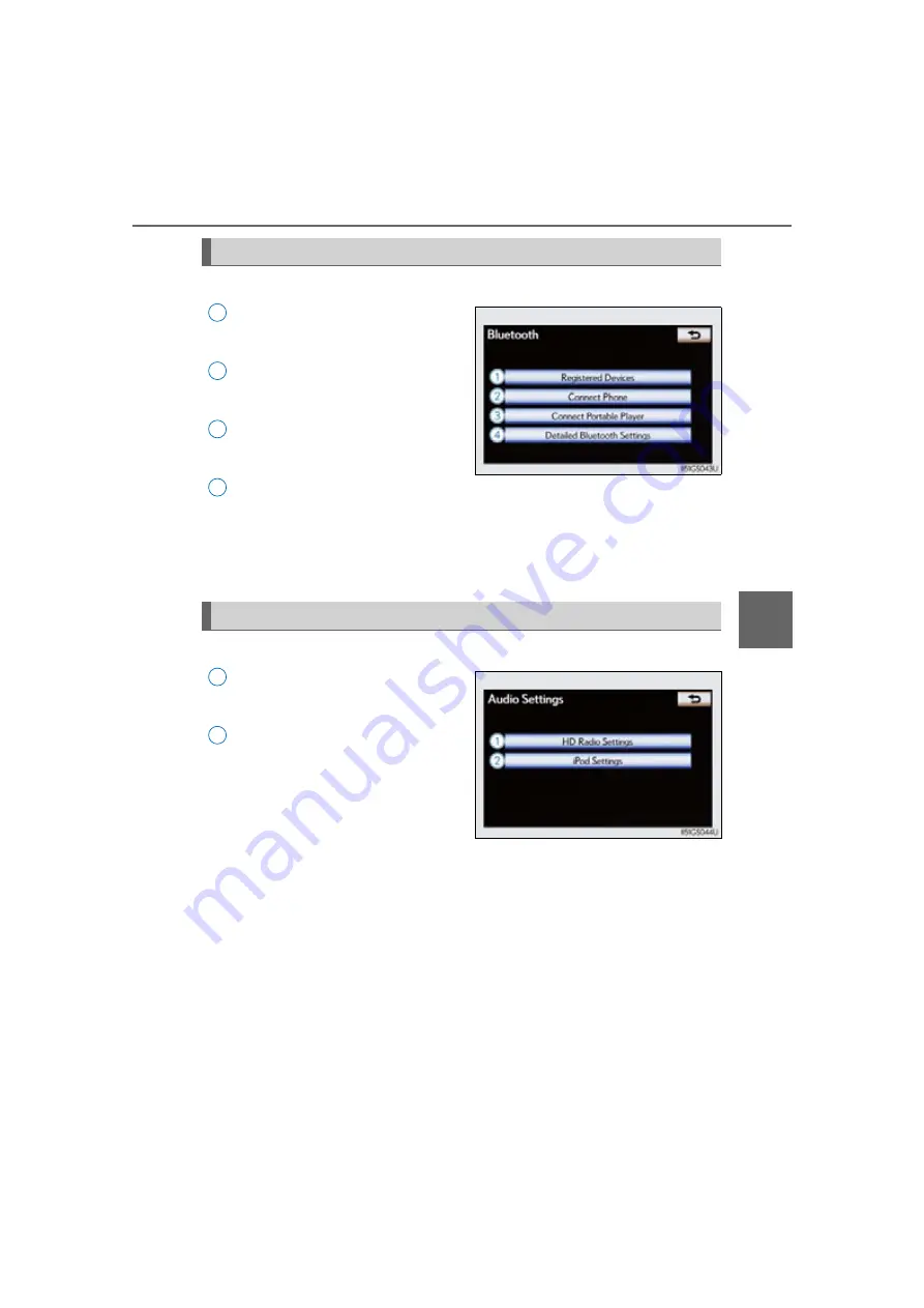 Lexus LS 460 User Manual Download Page 371