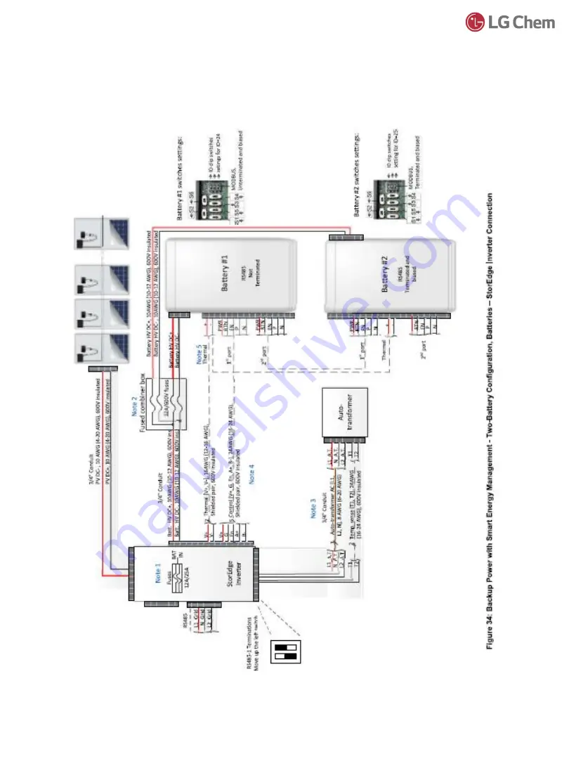 LG Chem RESU HV Скачать руководство пользователя страница 57