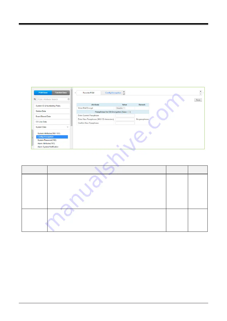 LG-Ericsson iPECS eMG100 Programming Manual Download Page 373